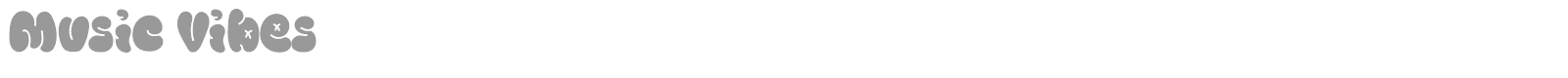 Music Vibes font preview